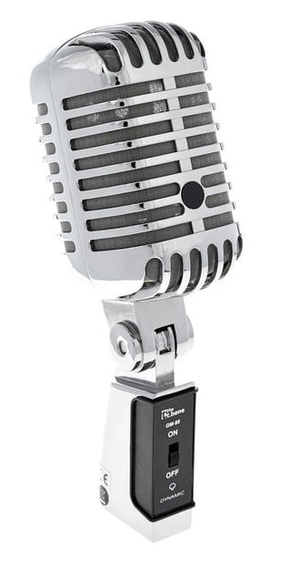 Mikrofon dynamiczny wokalny the t.bone GM55 Elvis Statyw Uchwyt Case ZESTAW