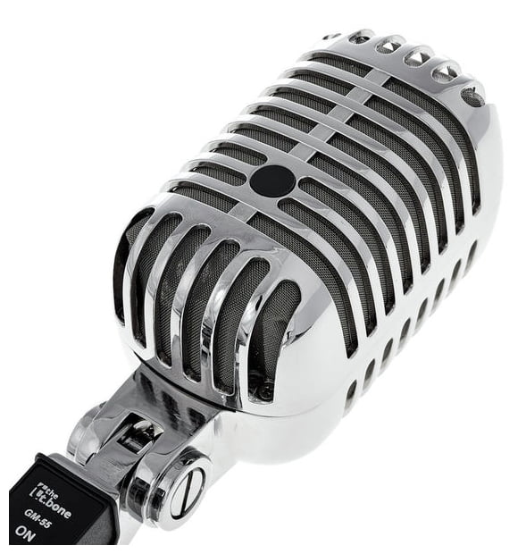 Mikrofon dynamiczny wokalny the t.bone GM55 Elvis Statyw Uchwyt Case ZESTAW