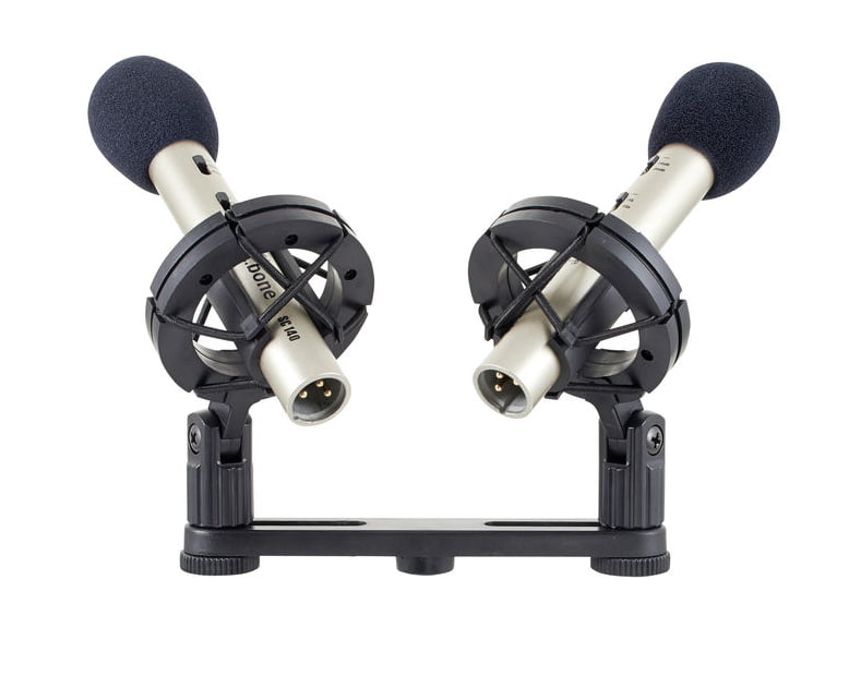 Mikrofon kondensatorowy pojemnościowy overhead the t.bone SC 140 Set 2 szt.
