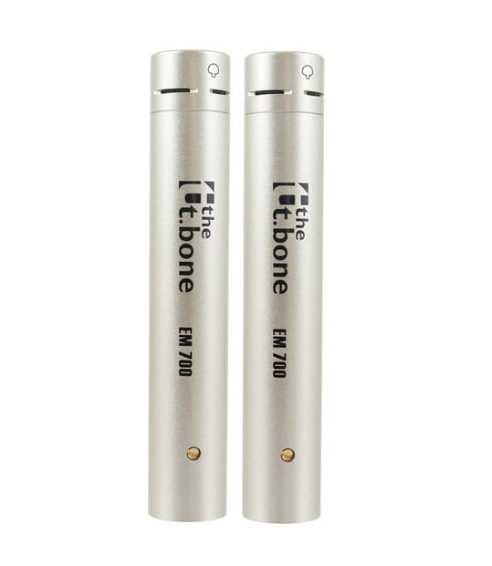 Mikrofon kondensatorowy pojemnościowy overhead the t.bone EM 700 Set 2 szt.