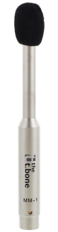 Mikrofon pomiarowy the t.bone MM-1 Uchwyt Gąbka Redukcja ZESTAW