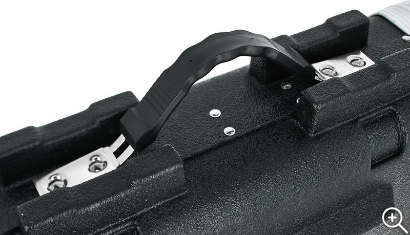 Walizka Thomann Rack Case 2U LEKKI Ściągane pokrywy przód tył 55x57,5x16 cm