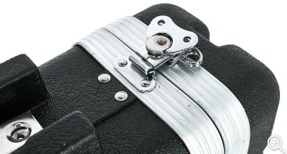 Walizka Thomann Rack Case 2U LEKKI Ściągane pokrywy przód tył 55x57,5x16 cm