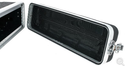 Walizka Thomann Rack Case 2U LEKKI Ściągane pokrywy przód tył 55x57,5x16 cm