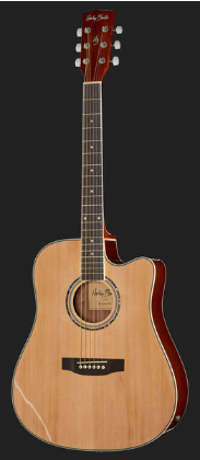 Gitara elektroakustyczna akustyczna Harley Benton D-120CE NT Jasny Brąz
