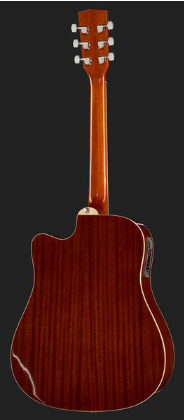 Gitara elektroakustyczna akustyczna Harley Benton D-120CE NT Jasny Brąz