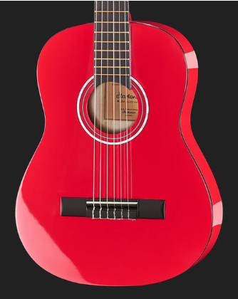 Gitara klasyczna dla dziecka od 6 do 9 lat Startone CG-851 1/2 Czerwona
