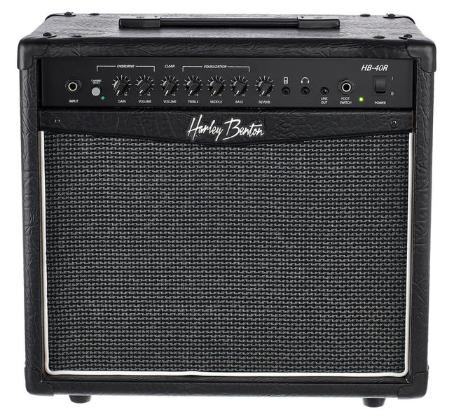 Combo wzmacniacz gitarowy 40W Harley Benton HB-40R AUX Gniazdo Słuchawkowe