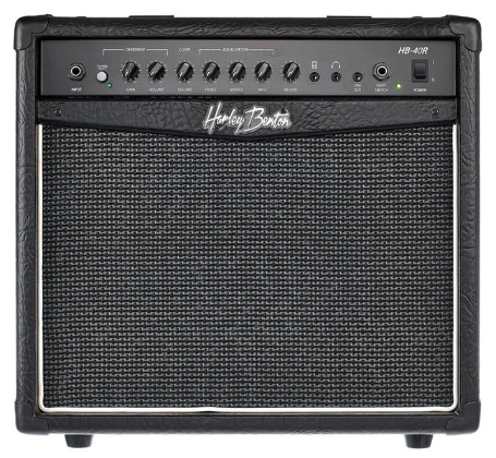 Combo wzmacniacz gitarowy 40W Harley Benton HB-40R AUX Gniazdo Słuchawkowe