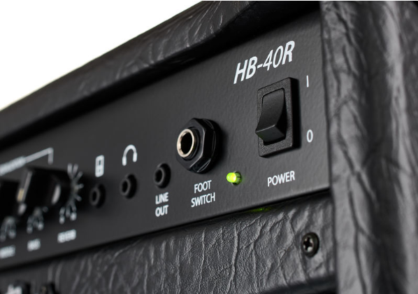 Combo wzmacniacz gitarowy 40W Harley Benton HB-40R AUX Gniazdo Słuchawkowe