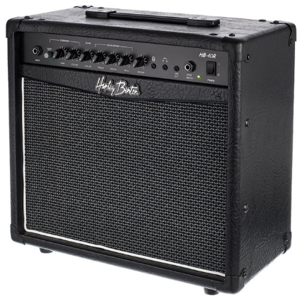 Combo wzmacniacz gitarowy 40W Harley Benton HB-40R AUX Gniazdo Słuchawkowe