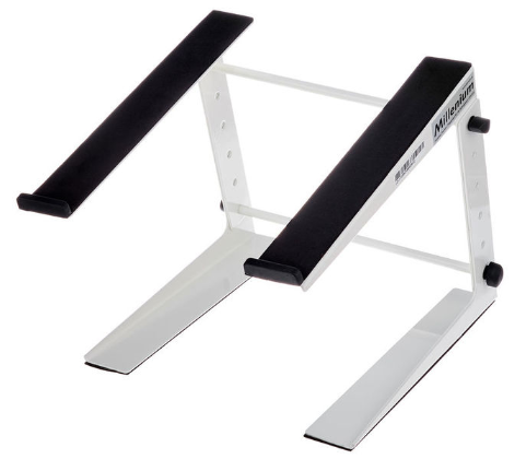 Podstawka statyw stolik pod laptopa 225x170x340 mm Millenium Biała