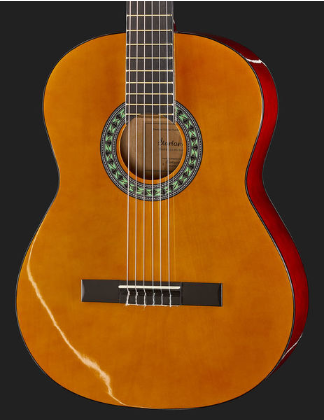 Gitara klasyczna Startone CG-851 4/4 Brązowa od 12 lat dla dorosłych