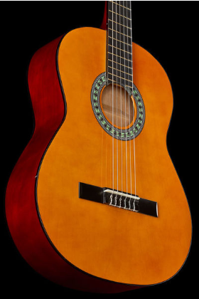 Gitara klasyczna Startone CG-851 4/4 Brązowa od 12 lat dla dorosłych