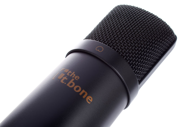 Mikrofon kondensatorowy pojemnościowy studyjny the t.bone SC 400 ZESTAW