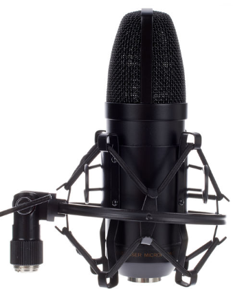 Mikrofon kondensatorowy pojemnościowy studyjny the t.bone SC 400 ZESTAW