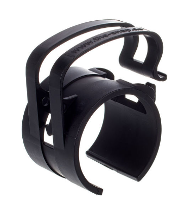 Obejma uchwyt mocujący kabli przewodów do kratownic 48-51 mm Czarny 1 szt.