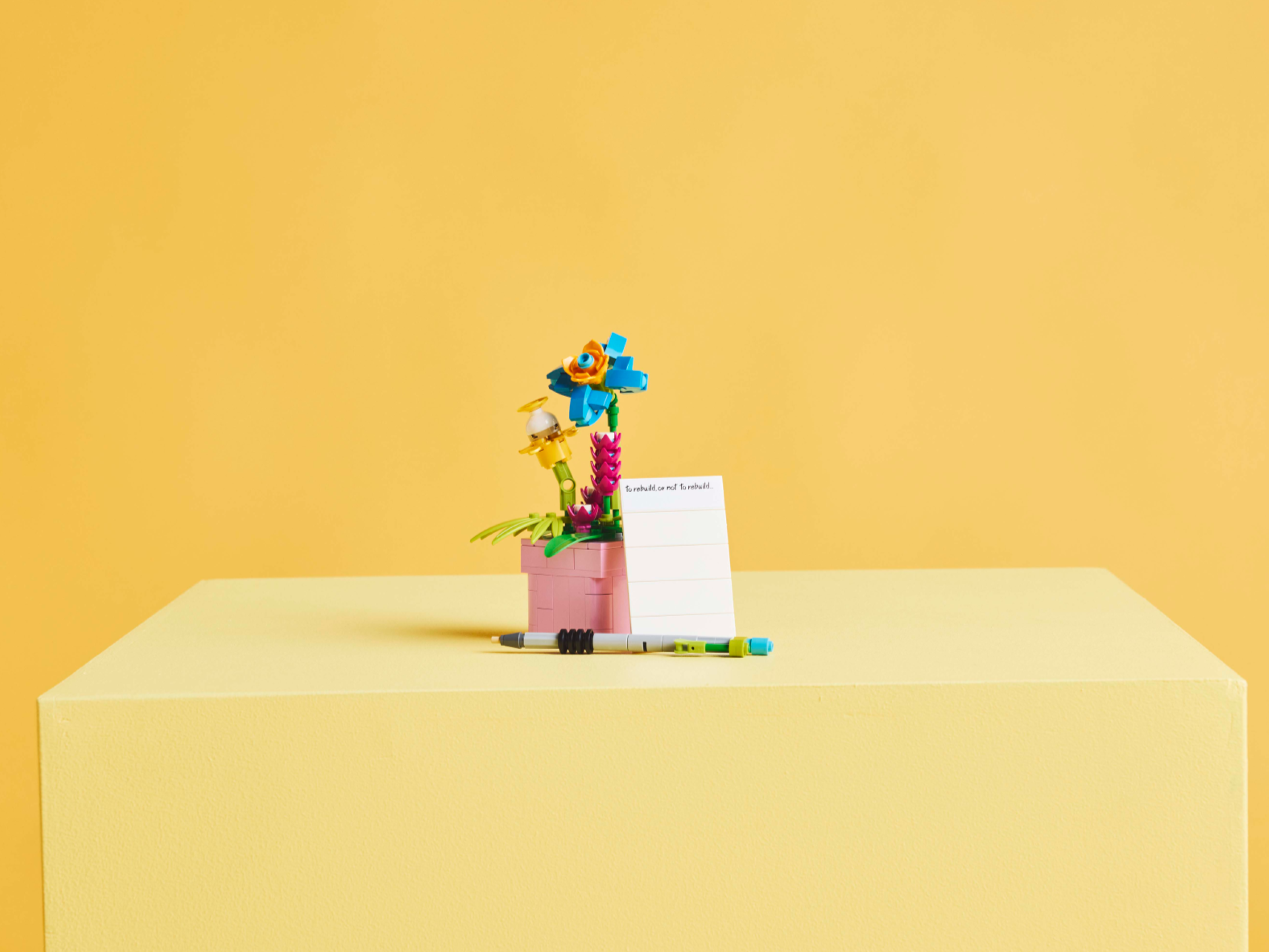 LEGO Creator 3w1 Maszyna do pisania z kwiatami keytar doniczka 31169