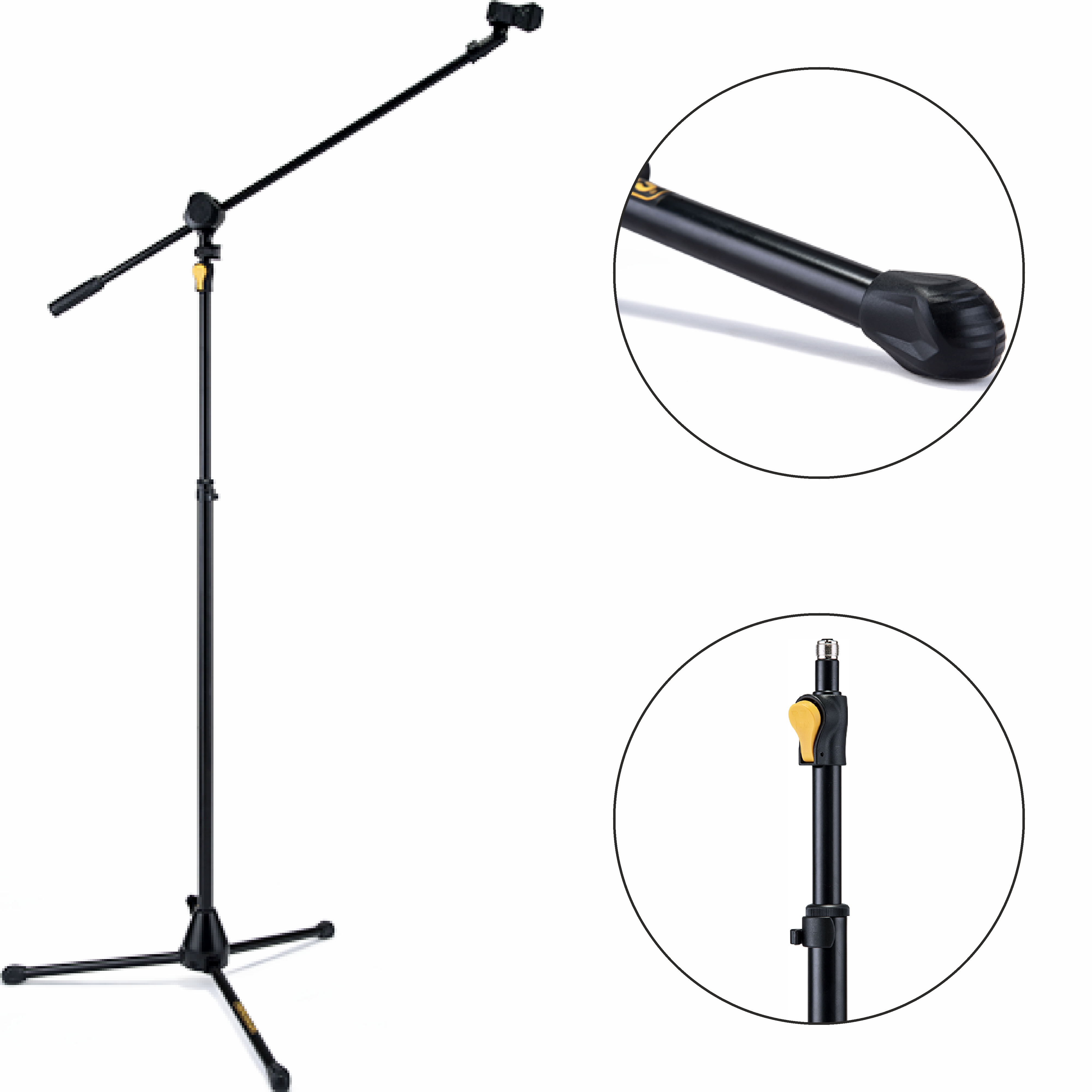 Statyw mikrofonowy z wysięgnikiem szybka regulacja Hercules MS632B PLUS