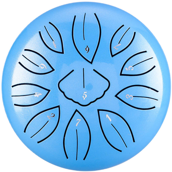 Tongue Drum Mini Ginkgo biloba 6" 11 ton TWG11-6 HLURU-WANGYOU + pałeczki