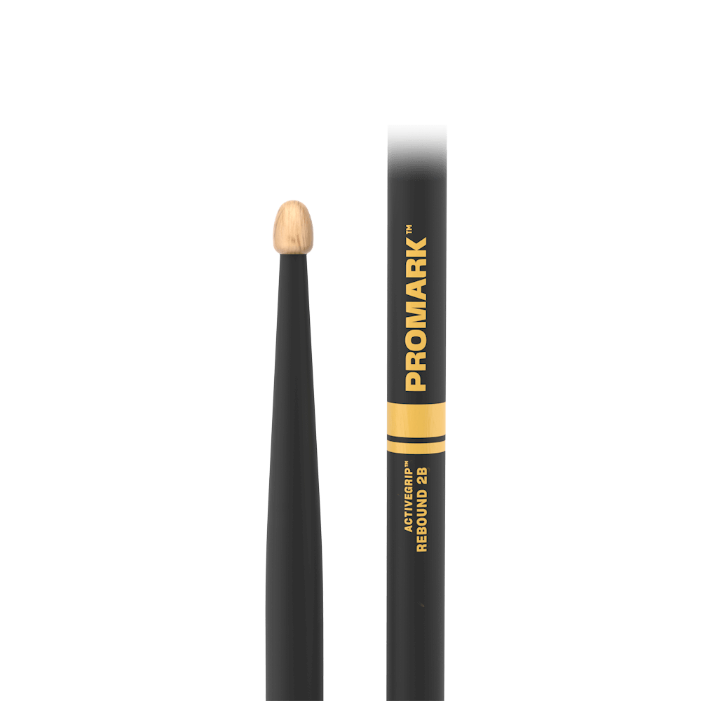 Pałki pałeczki perkusyjne Promark R2BAG REBOUND 2B ActiveGrip Hickory