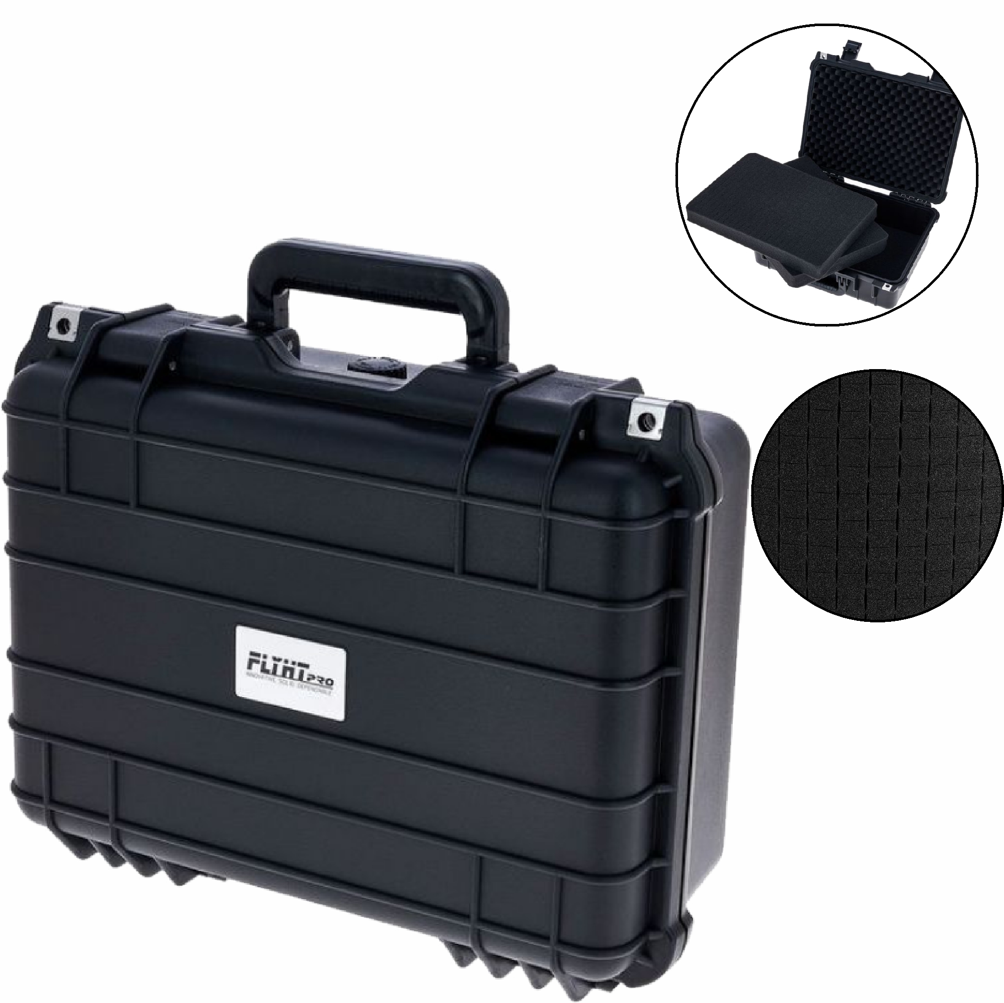 Walizka Case wododoporny na sprzęt gąbka Flyht Pro WP Safe Box 10 IP65 10L