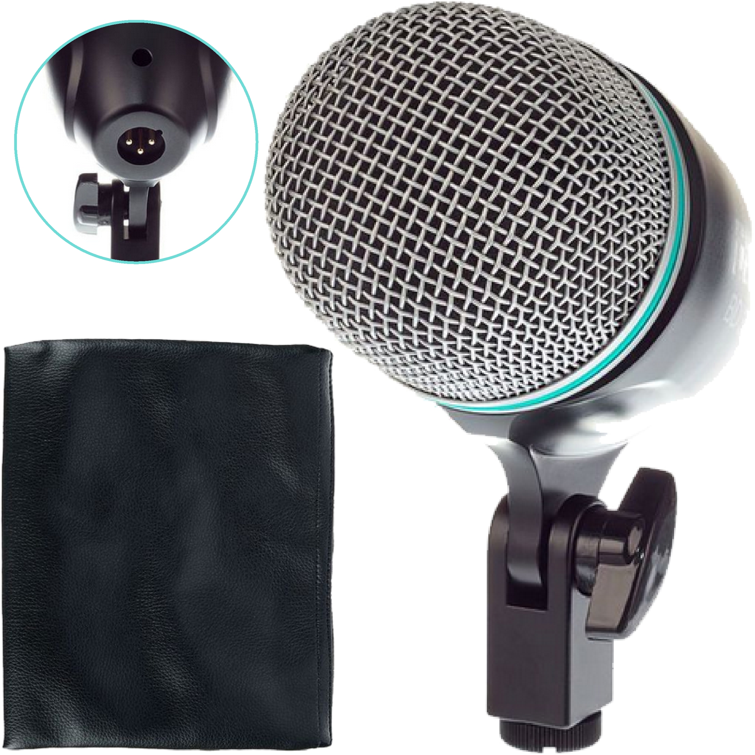 Mikrofon dynamiczny instrumentalny do stopy centrali basu the t.bone BD 300