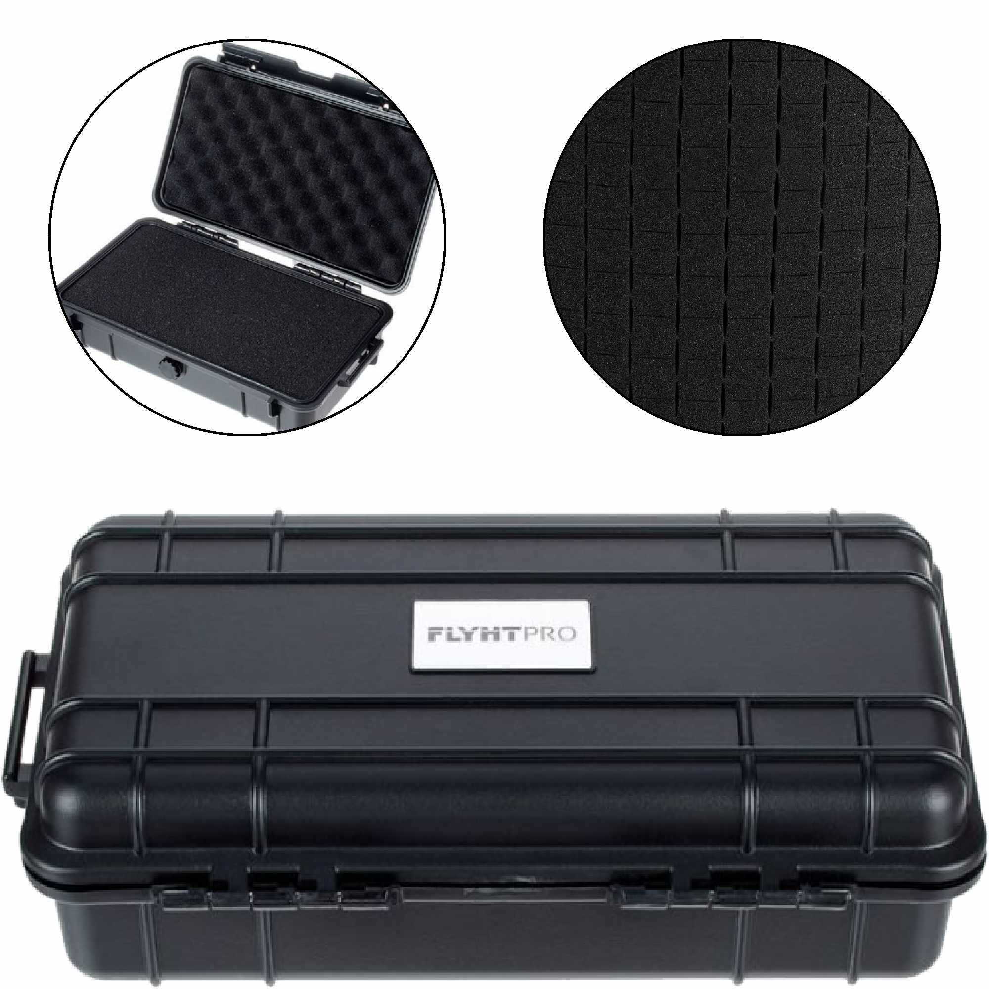 Walizka Case wododoporny na sprzęt gąbka Flyht Pro WP Safe Box 6 IP65 1.4L