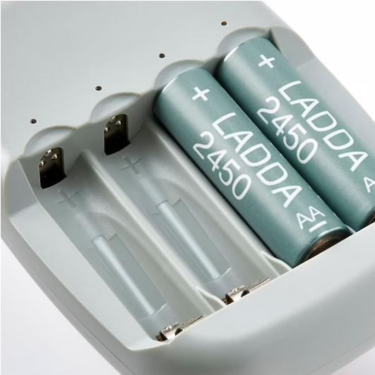 Ładowarka akumulatorków NiMH AA AAA Stenkol IKEA