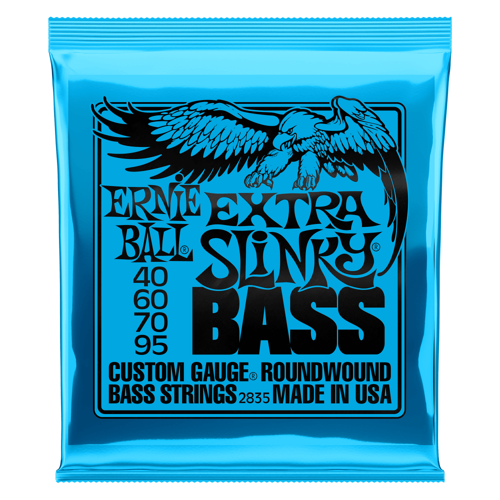 Struny do basu gitary basowej 4 strunowej 40-95 Ernie Ball 2835