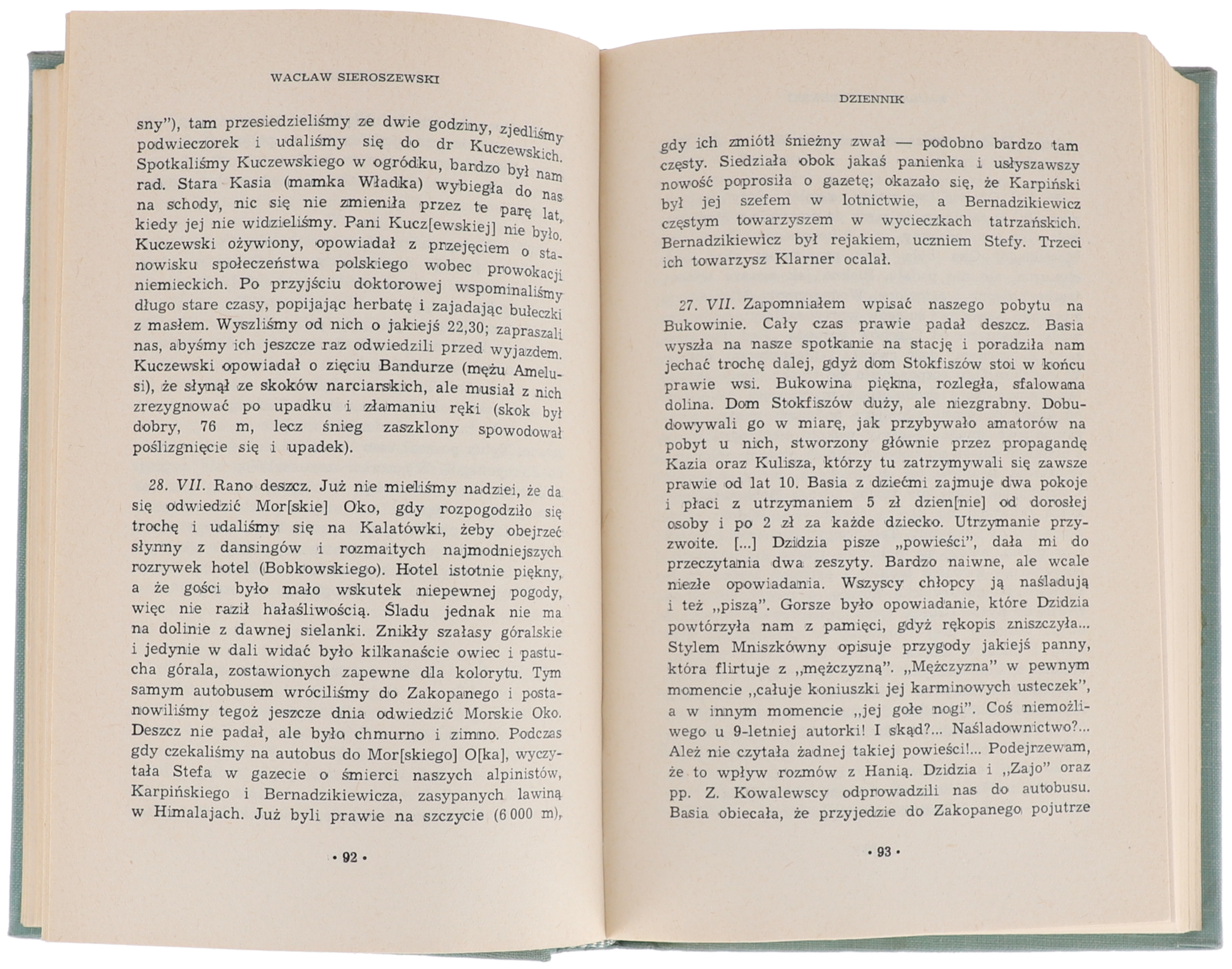 Wacław Sieroszewski Reportaże i wspomnienia 1963