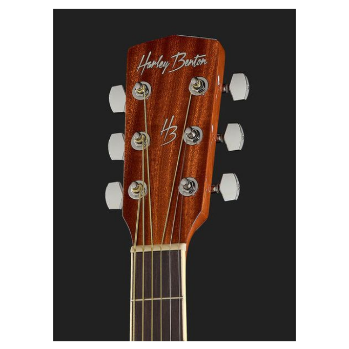 Gitara akustyczna Harley Benton D-120NT Mahoń Jasny Brąz Wysoki Połysk