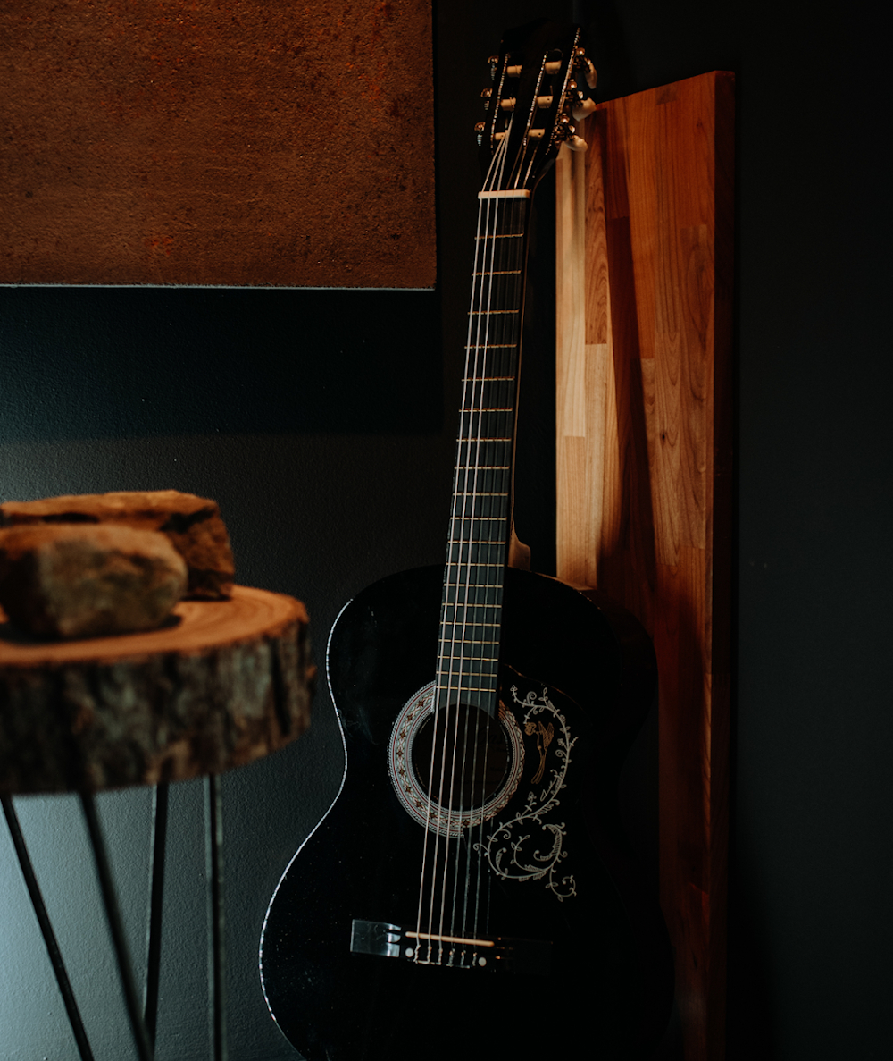 Gitara klasyczna 3/4 7/8 Black Czarna od 12 lat dla dzieci i dorosłych