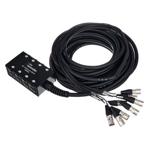 Kabel wieloparowy multicore audio mikrofonowy 8x XLR 15 m the Stagebox Rean