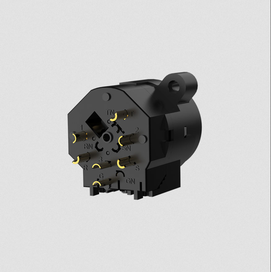 Gniazdo tablicowe panelowe combo XLR JACK 6.3 Roxtone XLR RC6FS