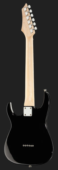 Gitara elektryczna 3/4 dla nastolatka Harley Benton RG-Junior Rock CZARNA