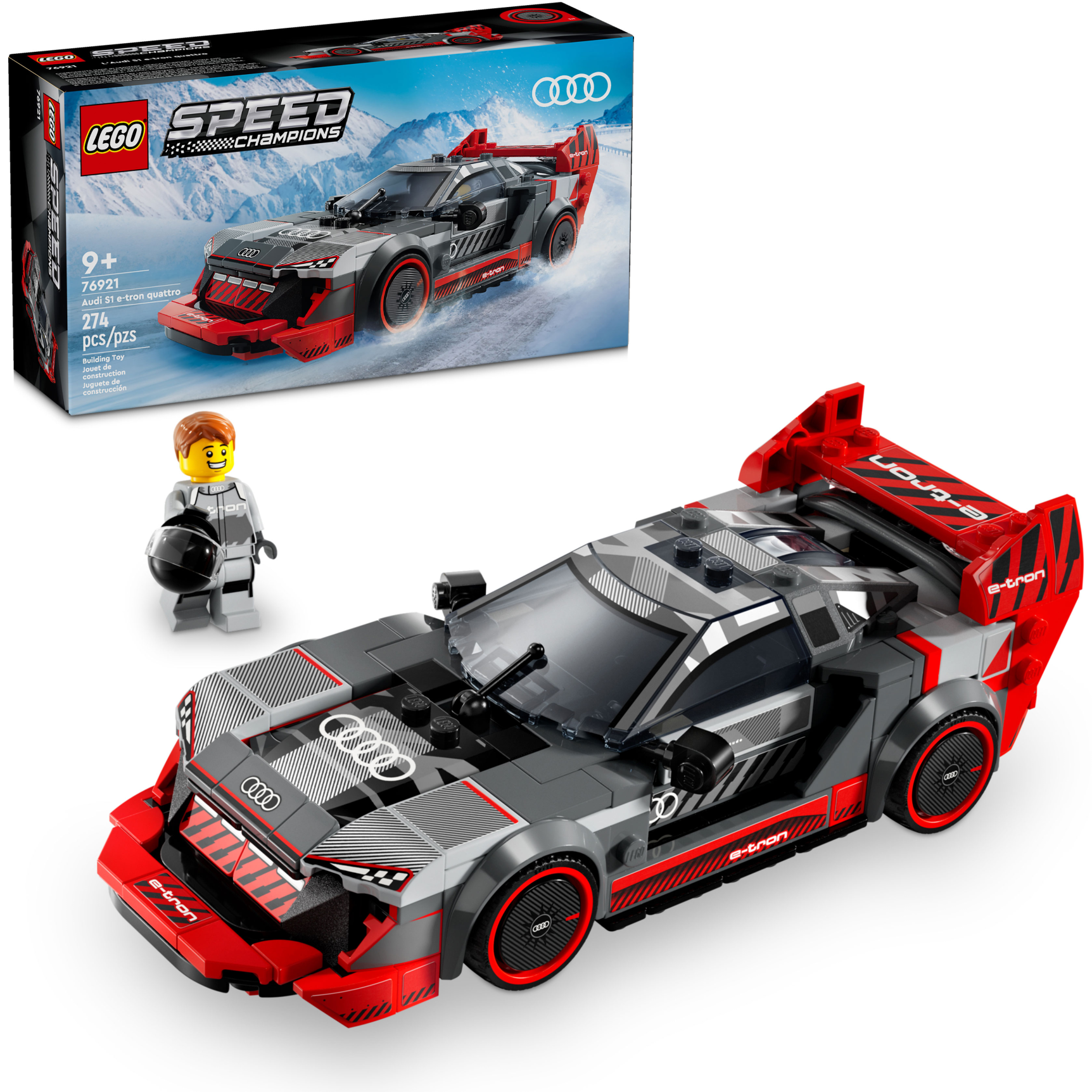 LEGO Speed Champions Wyścigowe Audi S1 E-tron Quattro 76921