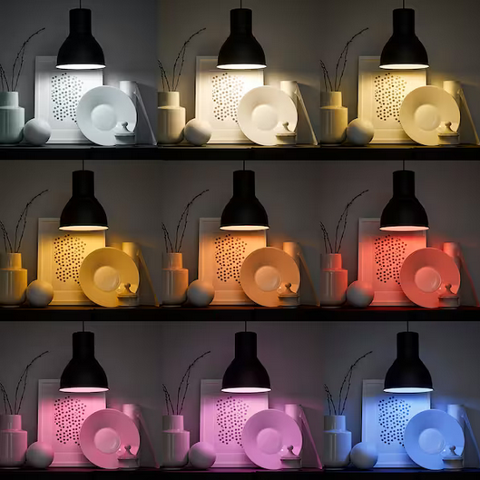 IKEA TRÅDFRI LED GU10 RGBW 345lm 3.6W Smart Żarówka ściemnialna WiFi