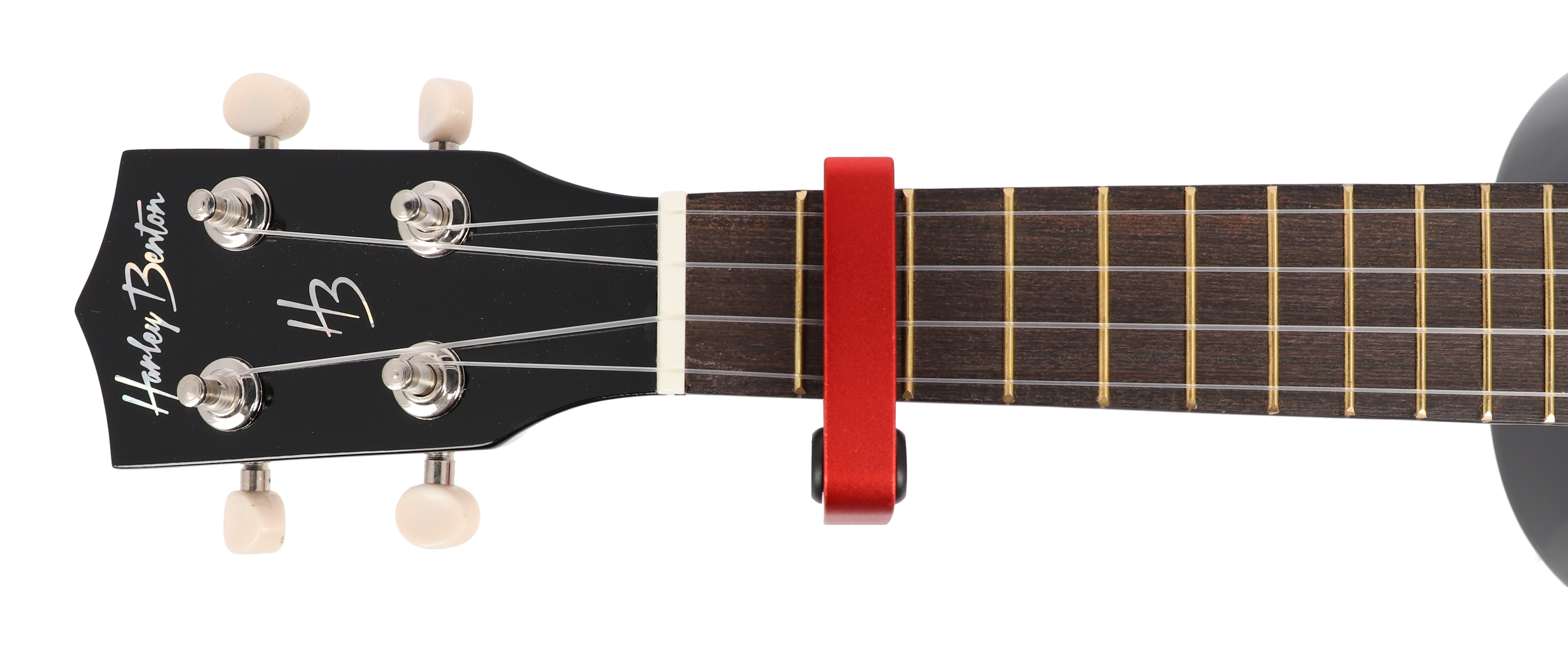 Kapodaster ukulele banjo JEREMI U20 Czerwony