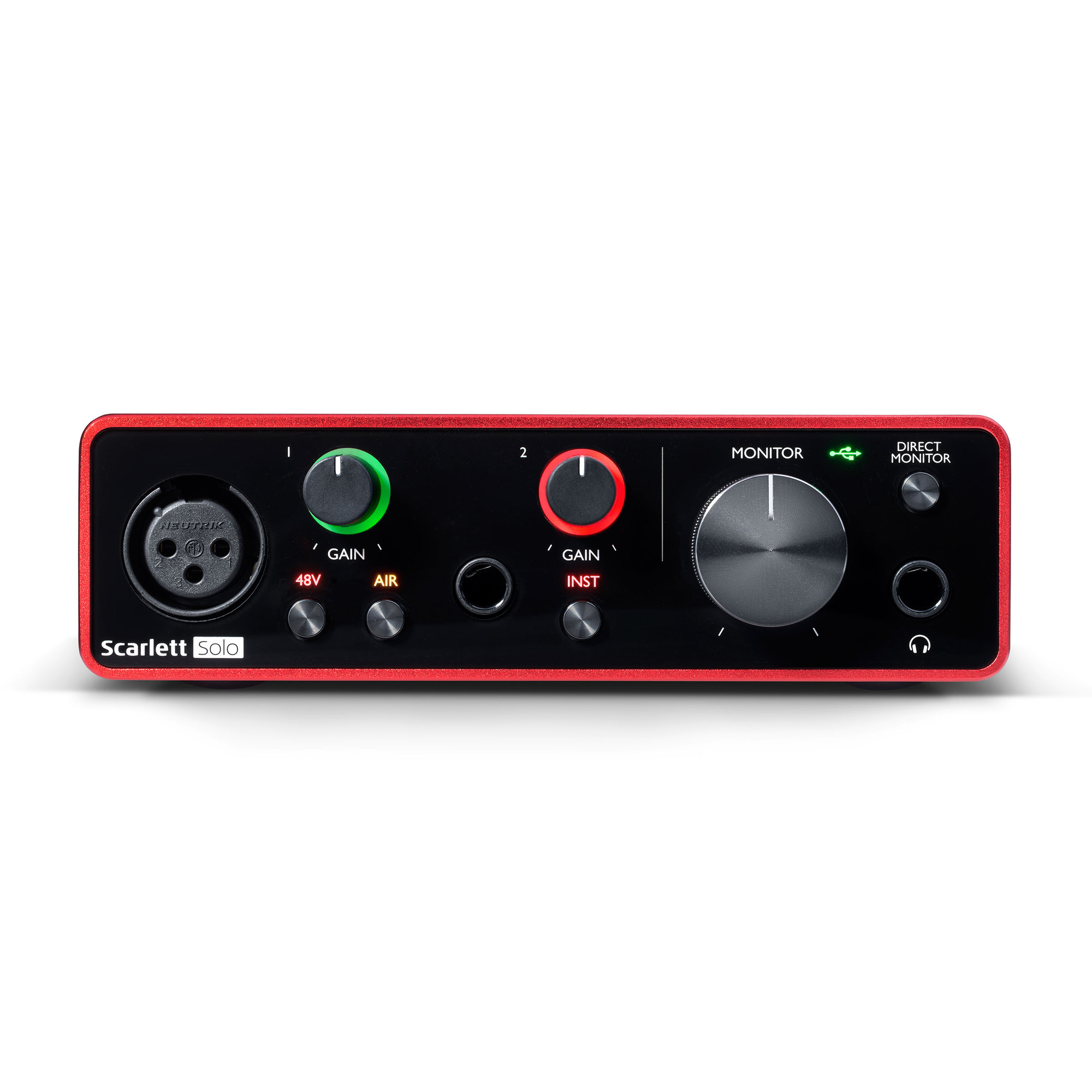 Interfejs audio Focusrite Scarlett Solo 3rd Gen USB XLR Jack 6,3 mm