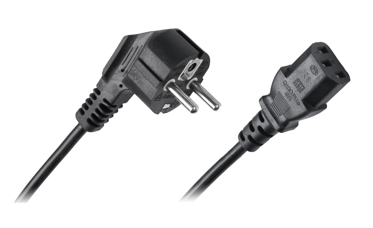 Kabel zasilający sieciowy do komputera drukarki monitora IEC C13 10 m