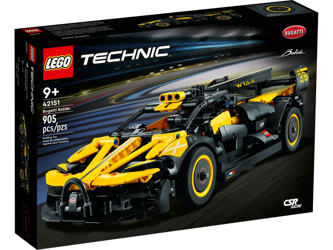 LEGO Technic Bugatti Bolide 42151 model samochodu wyścigowego