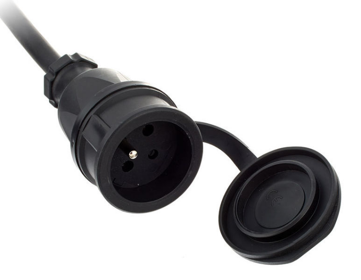 Kabel zasilający przedłużacz 5m oświetlenie nagłośnienie H07RN-F 2,5 mm²