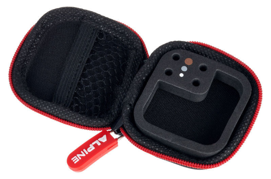 Zatyczki stopery do uszu na Koncert Impreze Alpine MusicSafe Pro Case Clear