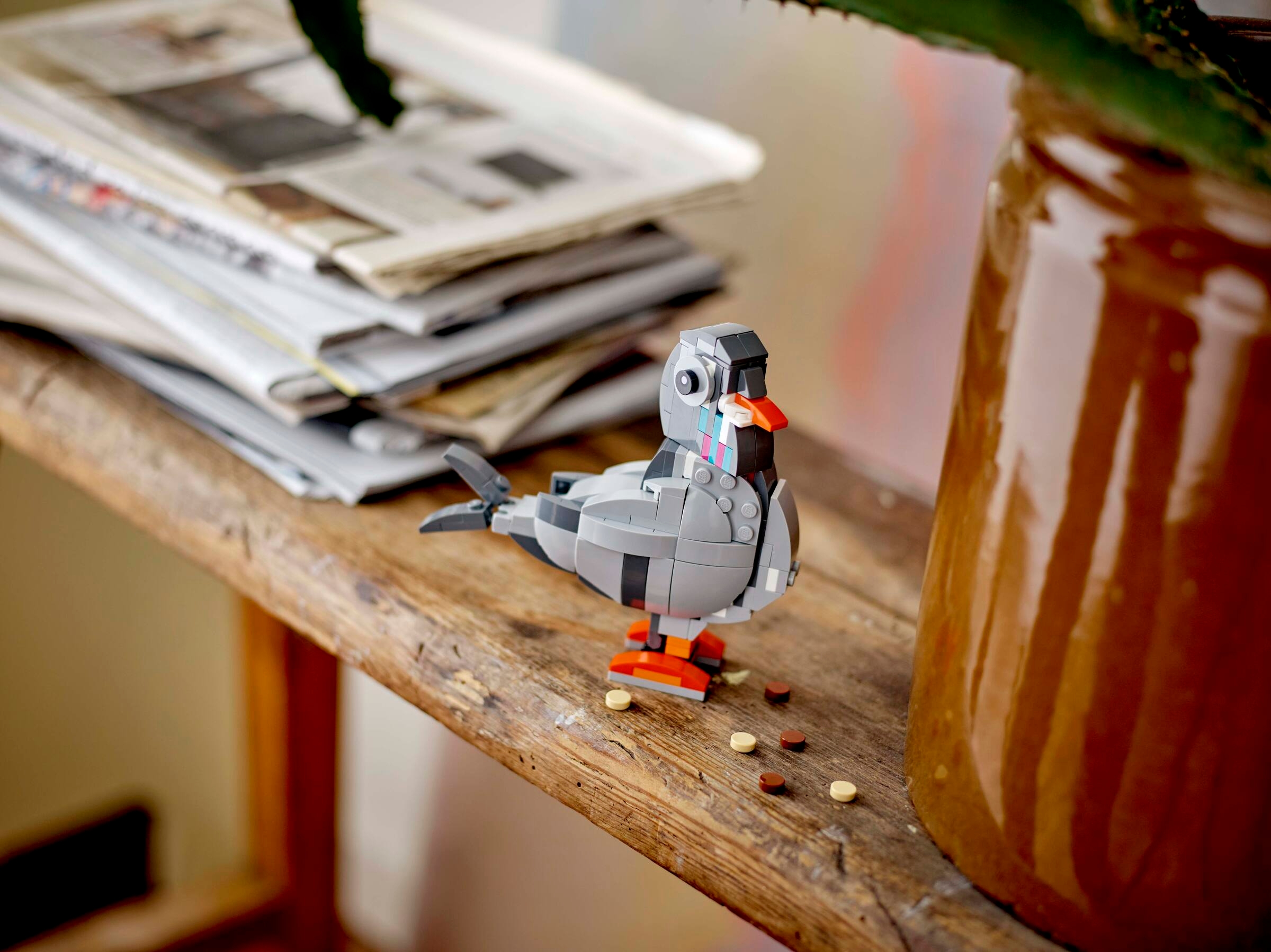 LEGO Creator 3w1 Psotny kot Ruchoma psa Uroczy gołąb 31163