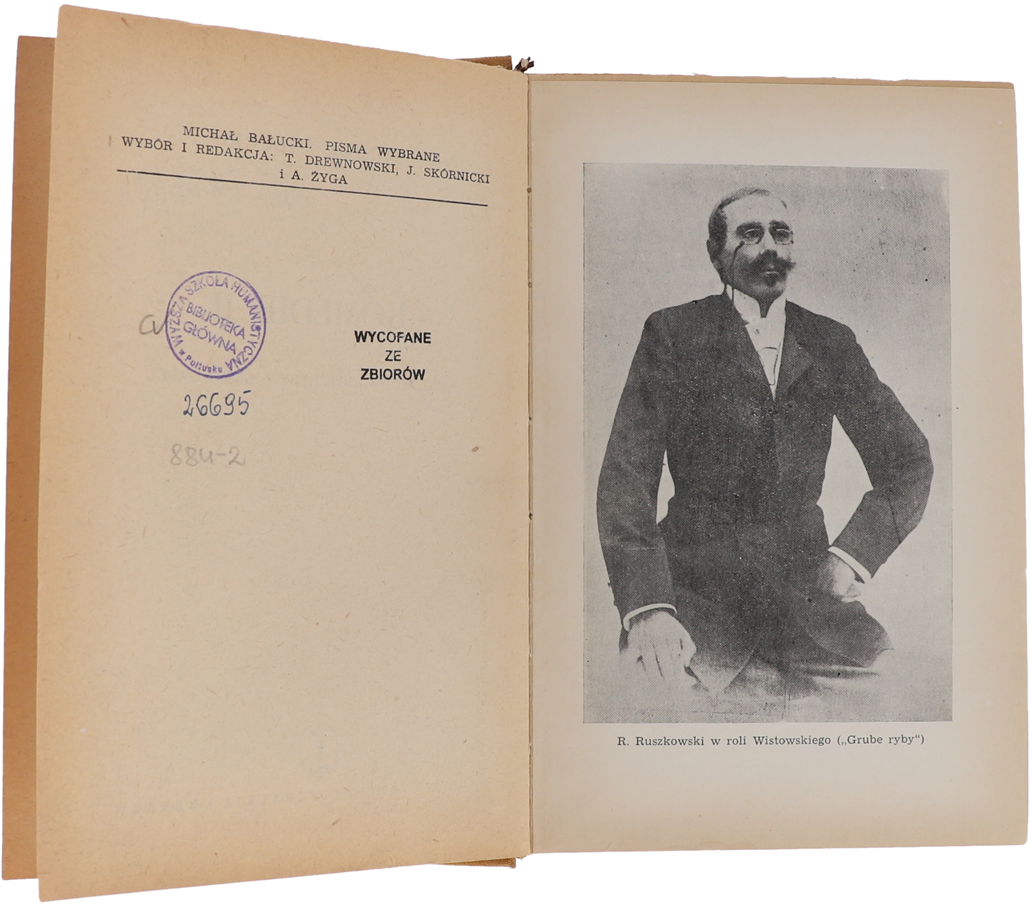 Michał Bałucki Komedie I, II, III seria Pisma wybrane Tom X - XII 1956