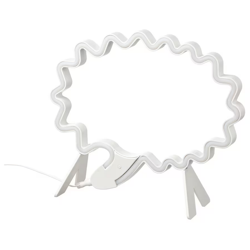 Lampka LED oświetlenie dla dziecka RGB chmurka dymek IKEA SNÖDJUP