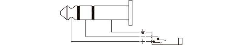 Redukcja adapter przejściówka mini Jack Jack 6,3mm RPAN240