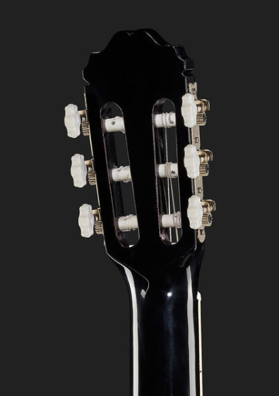 Gitara elektroklasyczna klasyczna 4/4 Czarna Harley Benton CG200CE-BK