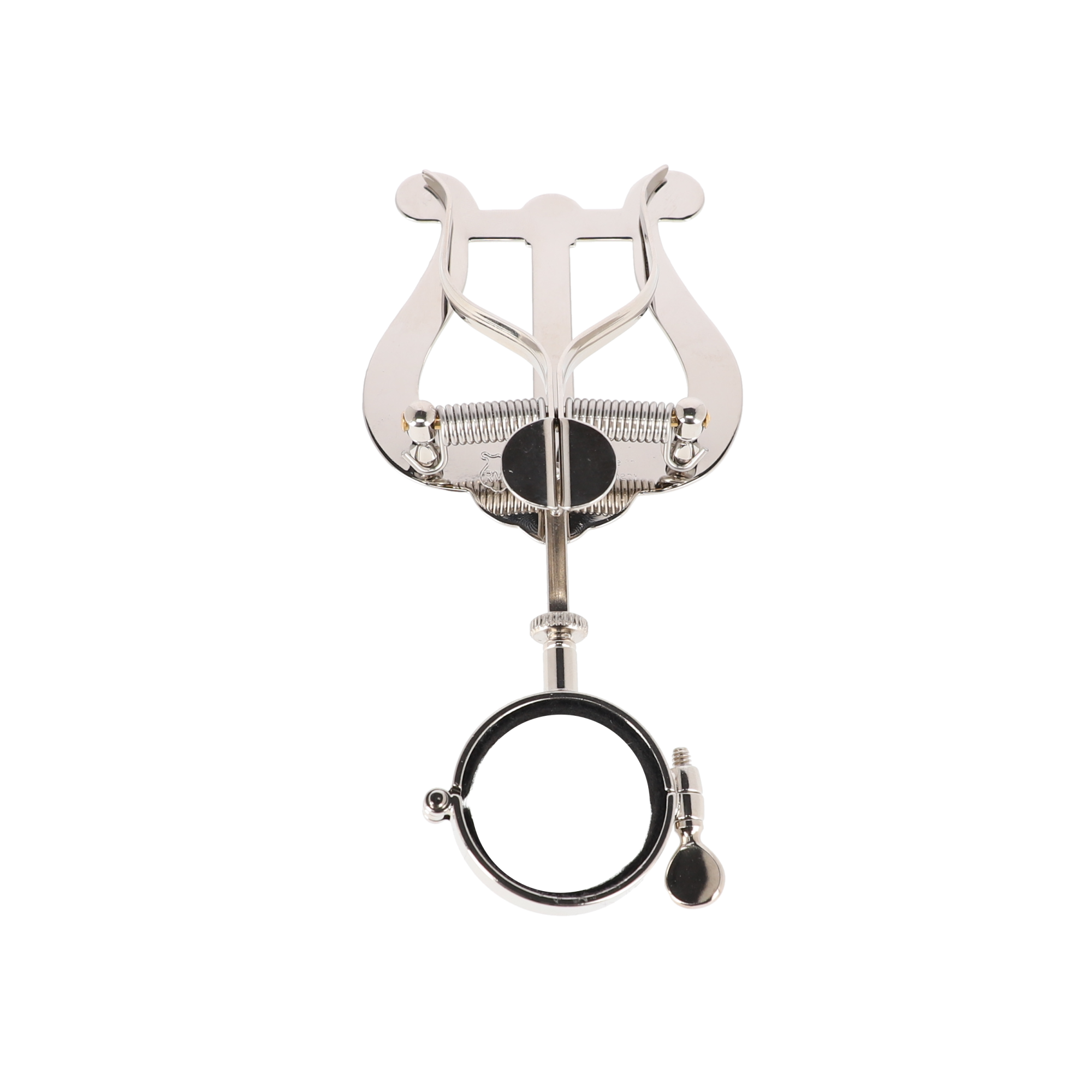 Lirka marszowa pulpit do klarnetu Dwie dźwignie Nikiel Srebrna Riedl 314